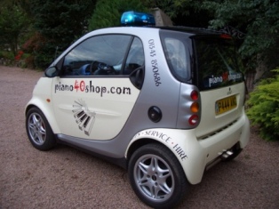 Moray Firth Pianos Rapid Response Vehicle